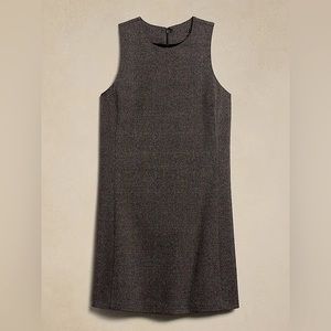 NWT Banana Republic flannel tweed mini dress size 6